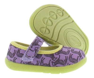 Zooligan Pop Mary Jane 斑马婴儿鞋 — 第 1/4 张图片