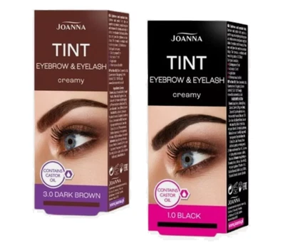 JOANNA HENNA CREAM COLOUR TINT FOR EYEBROW AND EYELASHES - Black, Brown - Image 1 of 3