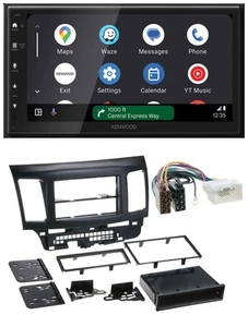 Kenwood DAB Bluetooth USB MP3 2DIN Autoradio für Mitsubishi EVO Lancer ab 08 - Bild 1 von 9