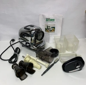 Omega Juice Extractor Juicer Model 8005 With Instructions Masticating - Picture 1 of 16