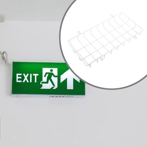 Indicator Light Shield Iron Protective Cover for Factories Gym Warehouse - Picture 1 of 6