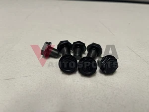 OEM Flywheel Bolt Set (7 piece) to suit Mitsubishi Lancer Evolution 4 - 9 CP9A C - Picture 1 of 3