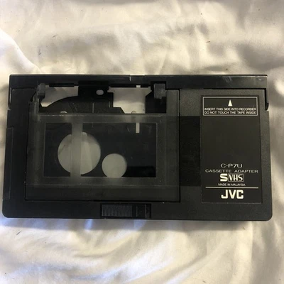 JVC C-P7U PlayPak电动VHS-C转VHS转换器磁带适配器  — 第 1/2 张图片