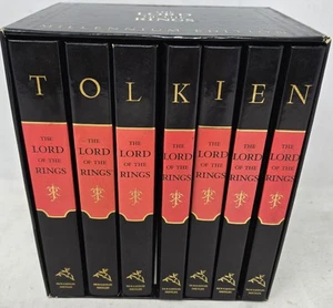Herr der Ringe 7 Bücher Millennium Edition Set J.R.R. Tolkien Hardcover Vintage - Bild 1 von 13
