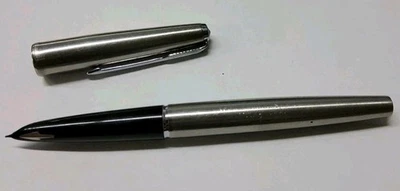 Антикварная перьевая ручка Parker 61 цветная сделано в США с монограммой чернилами для письма  - Изображение 1 из 4