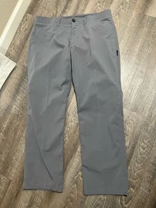 Under Armour Storm Men's Rain OutdoorP ants - Gray, Size 38/32 Polyester - Picture 1 of 8