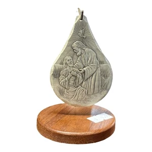 Wendell August Forge Ornament - The Baptism 1999 1st Edition The Life of Christ - Picture 1 of 2