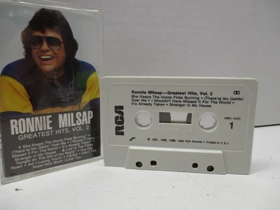 Greatest Hits, Vol. 2 by Ronnie Milsap (Cassette, RCA Records)  1985 - Image 1 of 4