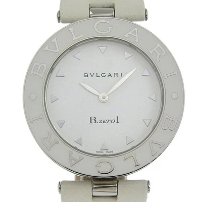BVLGARI Bzero1 Watches BZ35S/BZ35WLSL Be zero one whiteDial Stainless Stee... - Image 1 of 4