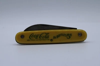Navaja de Bolsillo COCA COLA Vintage Hecha en EE. UU. Foto 1 de 4