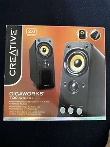 Creative Gigaworks T20 Series II 2.0 Multimedia Lautsprecher Boxen mit Netzteil - Bild 1 von 2