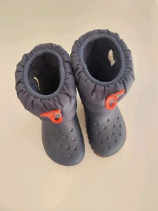 Crocs Winterstiefel Blau Gr. 25 / 9 - Bild 1 von 4