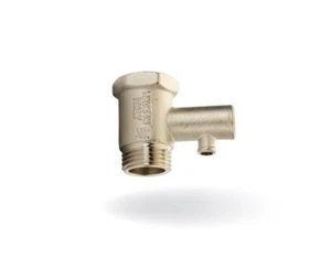 Valvola di sicurezza fissa scaldacqua attacco 1/2" maschio/femmina scaldabagno - Imagen 1 de 1