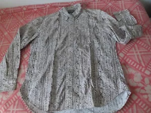 Gitman Bros Brothers Vintage Gr. XL Button Down Langarm Baumrinden Print - Bild 1 von 12