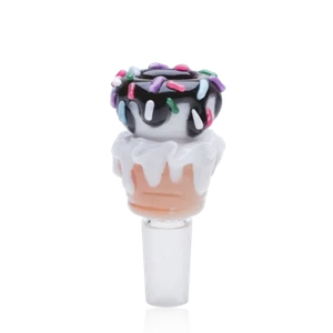Empire Glassworks - Ice Cream Cone - Bowl Piece - Picture 1 of 3