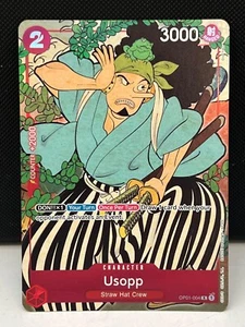 OP01-004 Usopp One Piece TCG inglese quasi nuovo - Foto 1 di 2