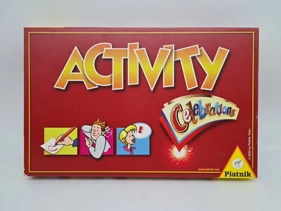 Activity Celebrations Brettspiel Gesellschaftsspiel Piatnik 2004 Vintage  - Bild 1 von 4