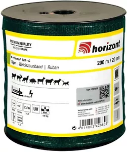Weidezaunband 200 m lang 20 mm breit Breitband Litze Litze für Weidezaun - Bild 1 von 3