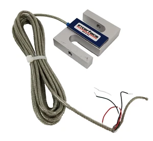Interface SSM-AJ-150 Load Cell Sealed Mini S-Type Sensor 150 lbf 10' Cable NEW - Picture 1 of 4