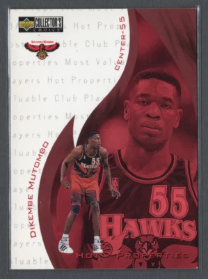 1997-98 Upper Deck Collector's Choice Hot Properties #356 - Dikembe Mutombo - Image 1 of 2