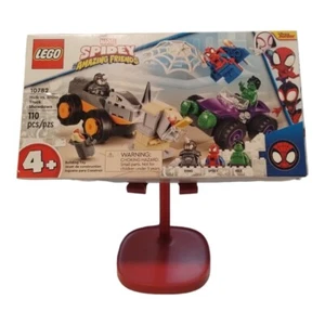 LEGO Marvel Spidey Hulk vs. Rhino Truck Showdown 10782 Kit de Construcción 110 Piezas - Imagen 1 de 3