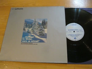 LP Various Lufthansa Nicht nur im Winter, wenn es schneit Vinyl FRA GX 11 11/81 - Picture 1 of 3