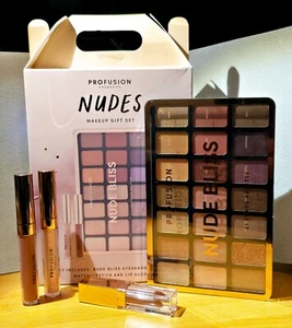 Profusion Cosmetics Nudes Bliss Makeup Palette, 21 Shades - Picture 1 of 9