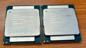 MATCHING PAIR OF SR1XP INTEL XEON E5-2680V3 2.50GHZ - Picture 1 of 1