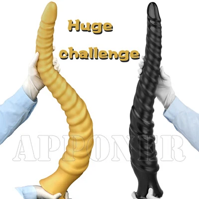 72cm Extra-Long Anal Plug Big Dildo Ass Plug Insertion Anal Dilator Adult Toys - Image 1 of 4