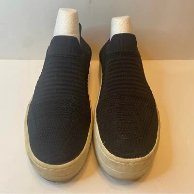 J Slides Black Mesh Platform slip on Sneakers Size: 6.5 - Image 1 of 4
