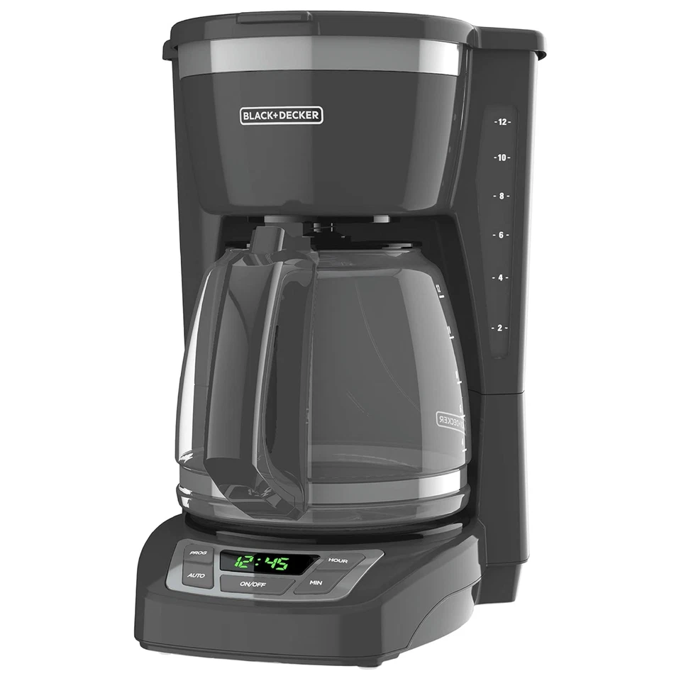 Black & Decker 12 Cup Programmable Coffee Maker w Digital Controls - REFURBISHED - Image 1 of 4