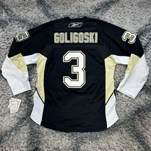 Pittsburgh Penguins Alex Goligoski Jersey Reebok NHL Men’s Size Medium NWT - Picture 1 of 12