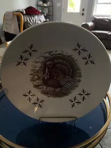 Servizio piatti Royal Stafford Pottery Thanksgiving Turkey extra large 13 1/2" - Foto 1 di 3