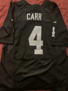 Derek Carr #4 Oakland Las Vegas Raiders NFL Jersey On-Field Size Men’s 48 - Picture 1 of 6