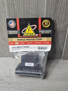 Ditek DTK-2MHLP75BWB Protezione da Sovratensioni 2 Pr 75 V Modulare Protezione Pannello di Allarme  - Foto 1 di 3