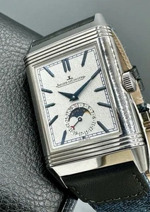 JLC Jaeger-LeCoultre Reverso Tribute Moon Q3958420 Tag Nacht GMT Mondphase - Bild 1 von 21