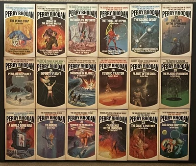 PERRY RHODAN lot vol 17-52 ACE Edition (36 books all together) Foto 1 de 4