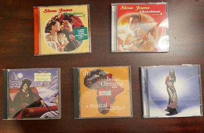 Lot of 5 R&B Soul Gospel Christmas CDs Patti LaBelle Yolanda Adams Slow Jams - Image 1 of 4