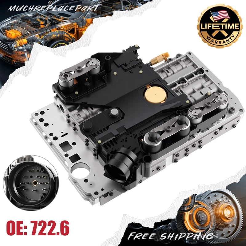 722.6 TCU Transmission Valve Body Solenoid w/ Conductor Plate. for Mercedes-Benz Foto 1 de 4
