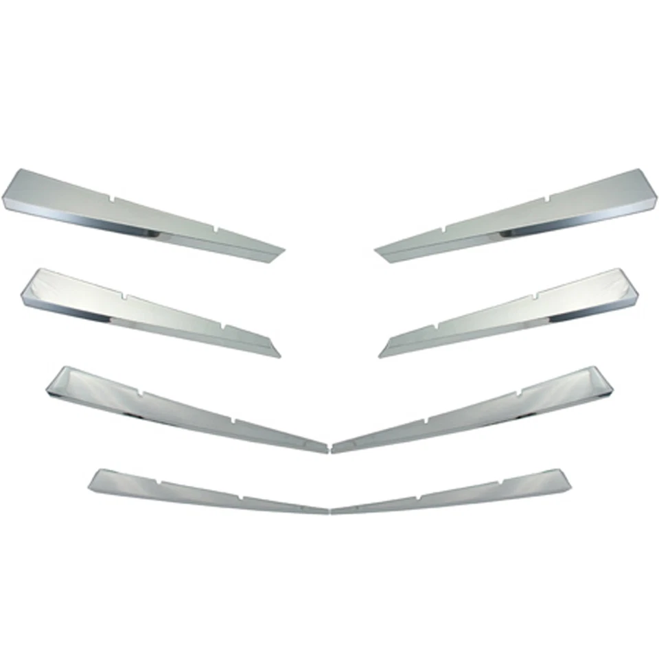 New Chrome Grill Grille Overlay for 2008 2009 2010 2011 Cadillac CTS Foto 1 de 1