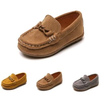 Boys Kids Wedding Party Show Dress Shoes Toddlers Outdoor Casual School Loafers - Image 1 of 4