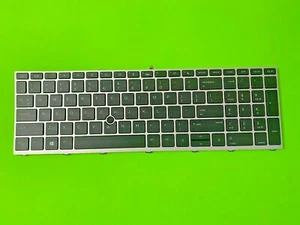 OEM HP ProBook 650 G4 BACKLIT Tastatur US Silber Rahmen L09595-001 L00741-001 - Bild 1 von 1