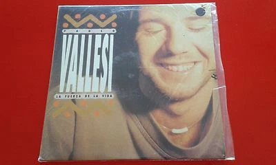 PAOLO VALLESI **La fuerza de la vida** ORIGINAL 1992 LP Venezuela UNOPENED!!!  - Image 1 of 3