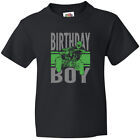 T-shirt de fête d'anniversaire garçon inctastique tout-terrain jeunesse vélo boue