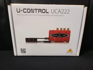 Behringer 2-in 2-out digital output mounted USB audio interface UCA222 U-CONTROL - Picture 1 of 4