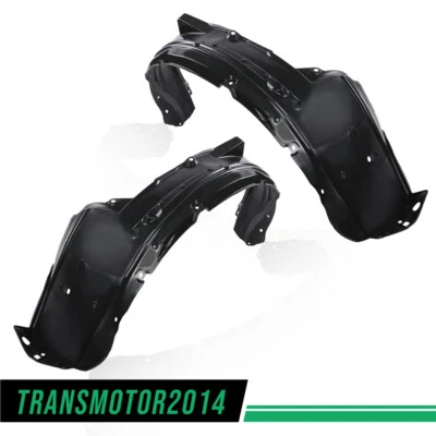 Front Fender Liner Set Left & Right Side Fit For 2012-2016 Honda CR-V Black Foto 1 de 4