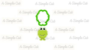 Cortador de galletas Little Green Monster - Imagen 1 de 1