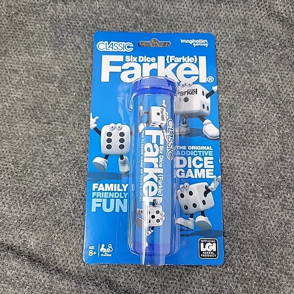 Classic Farkle Farkel Dice Game 6 Dice NEW  - Image 1 of 4