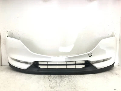 Front Bumper Cover White Mazda CX5 2017 2018 KL2F-50031 OEM - Image 1 of 4
