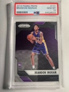 Brandon Ingram Basketball Grade 10 Rookie Sports Trading Cards 